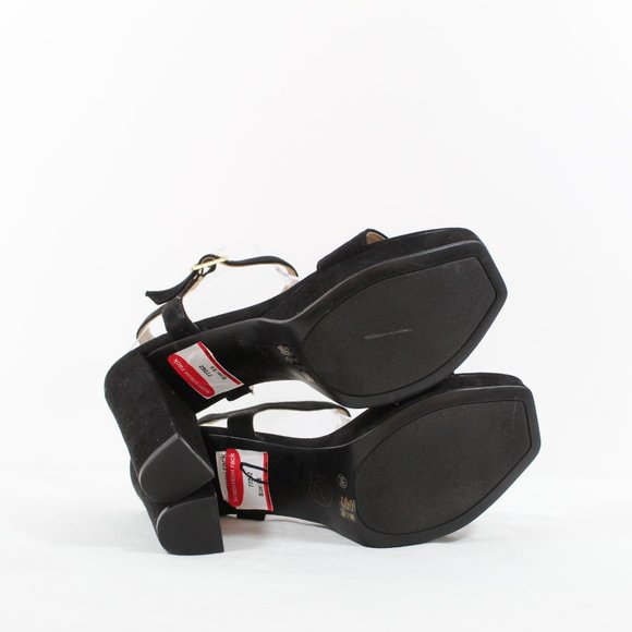 Chinese Laundry Alanah Suede Sandal - Black 9.5M - Picture 4 of 5